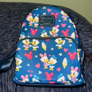 Disneys Donald & Daisy Ice Cream Loungefly